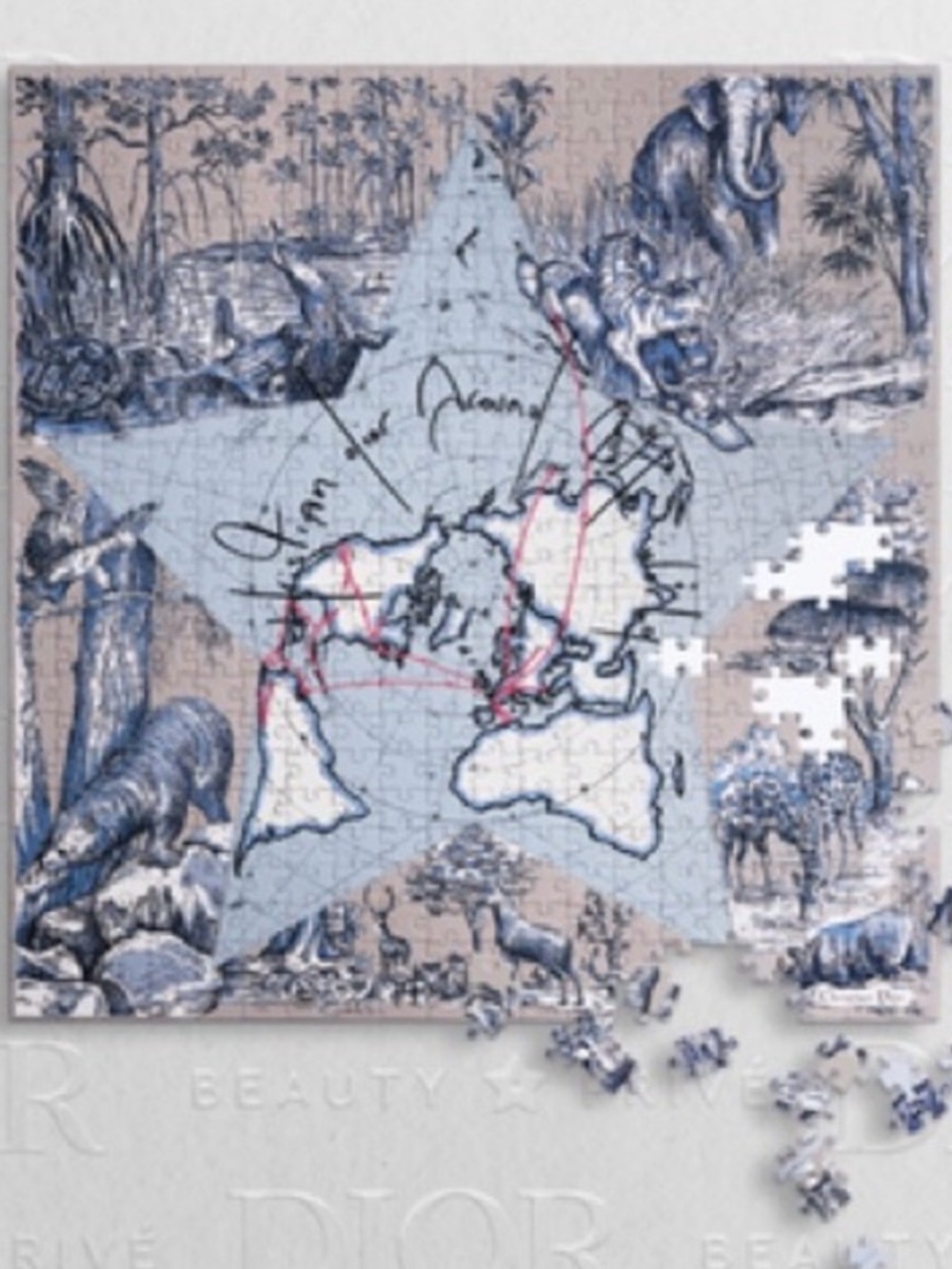 DIOR All Around The World 500 Piece Puzzle